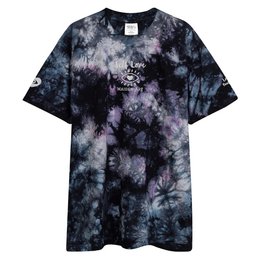 Camiseta oversize con estampado tie-dye