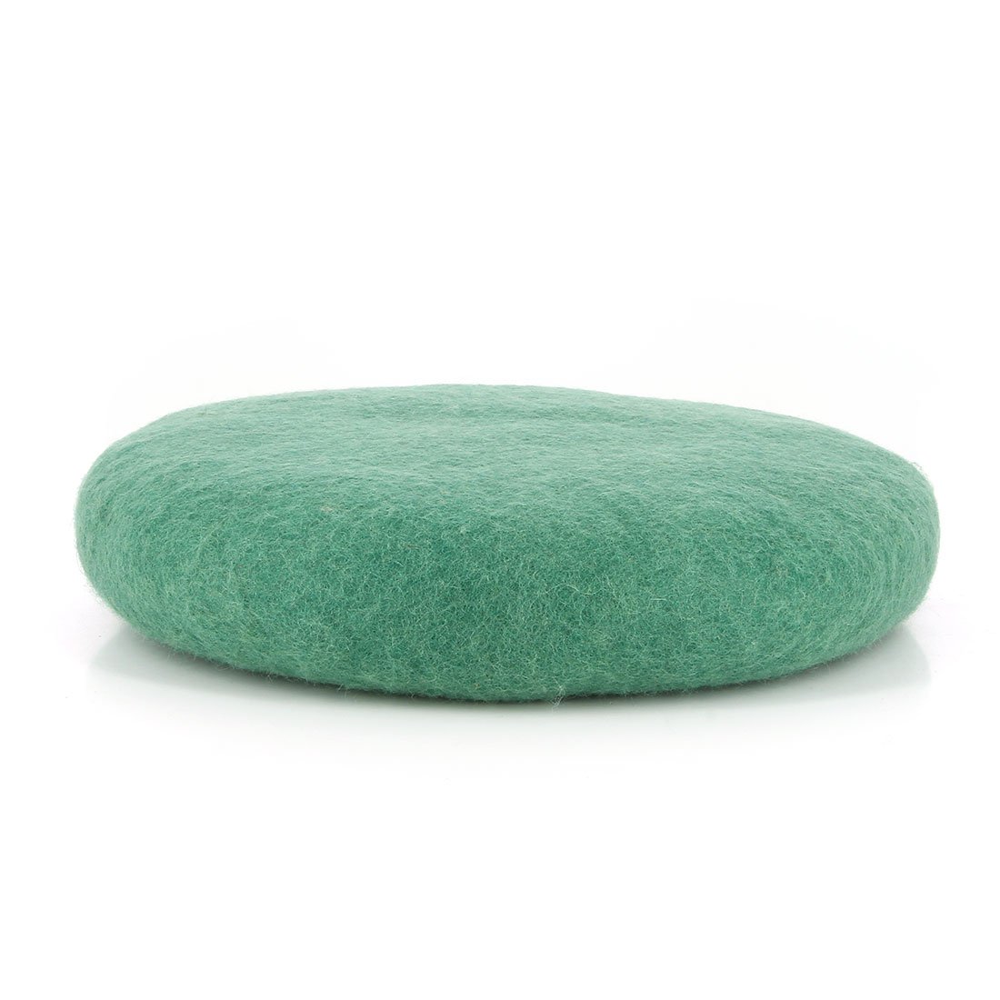 Poduszki siedzeń wokół Gr n wykonane z filcu, 100% naturalny materiał, 38 cm wokół wielu kolorów pastelowych, odczuwanych z płucami wełni-f, sprawiedliwym handlem i pracą ręczną z Nepalu
