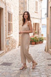 POPPY GOLD – Riemchensandale mit Absatz