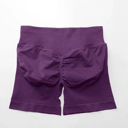 NCLAGEN Seamless Shorts 4.5" Gym Shorts Woman Scrunch Butt Fitness Sports Short Workout Seamless Leggings Running Yoga bottoms
