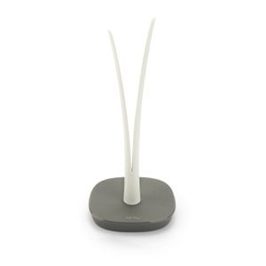 Paper roll holder white-grey LIVIO 3611