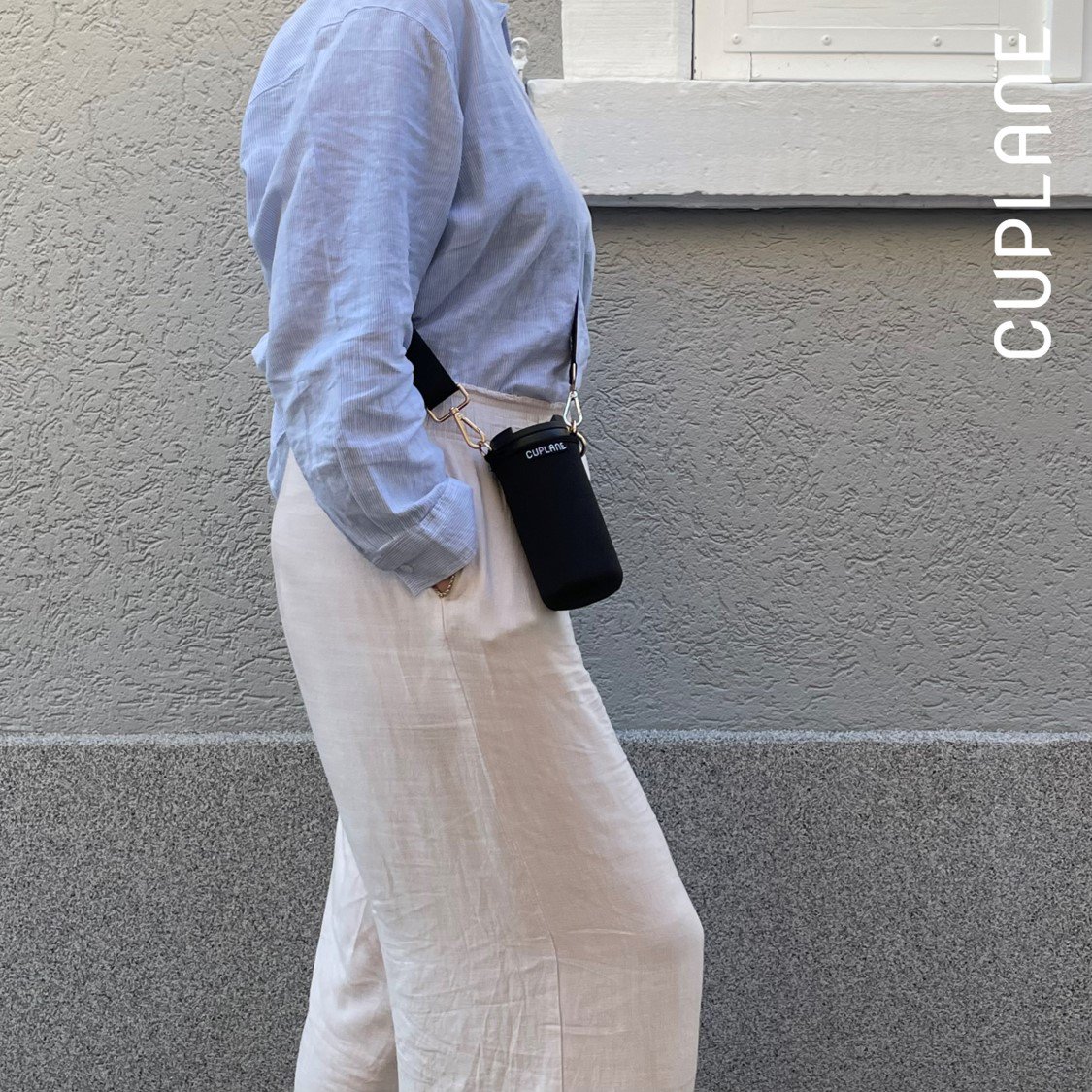 CUPLANE ToGo-set geheel zwart
