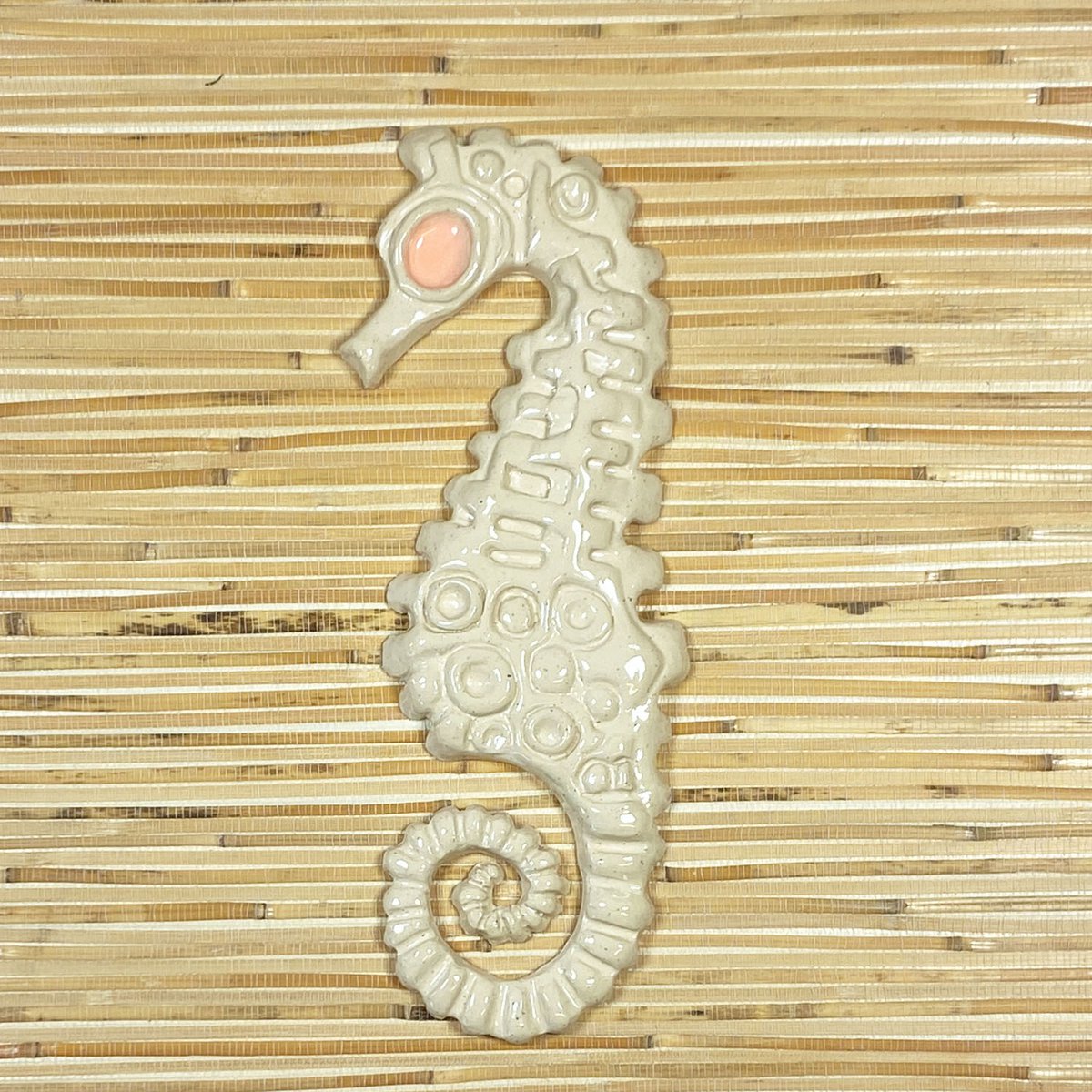 Ceramic Wall Art Seahorse