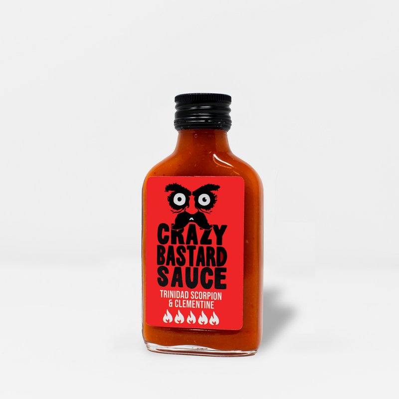 Crazy Bastard Sauce - Trinidad Scorpion & Clementine 100ml