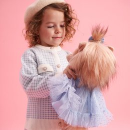 Plush toy, Lucky Doggy, Lucky Yoyo: Blue Dream 38cm