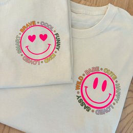 Camiseta Smiley - Mujer