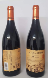 Vino tinto crianza D.O.Ca. Rioja Altos del Rubio
