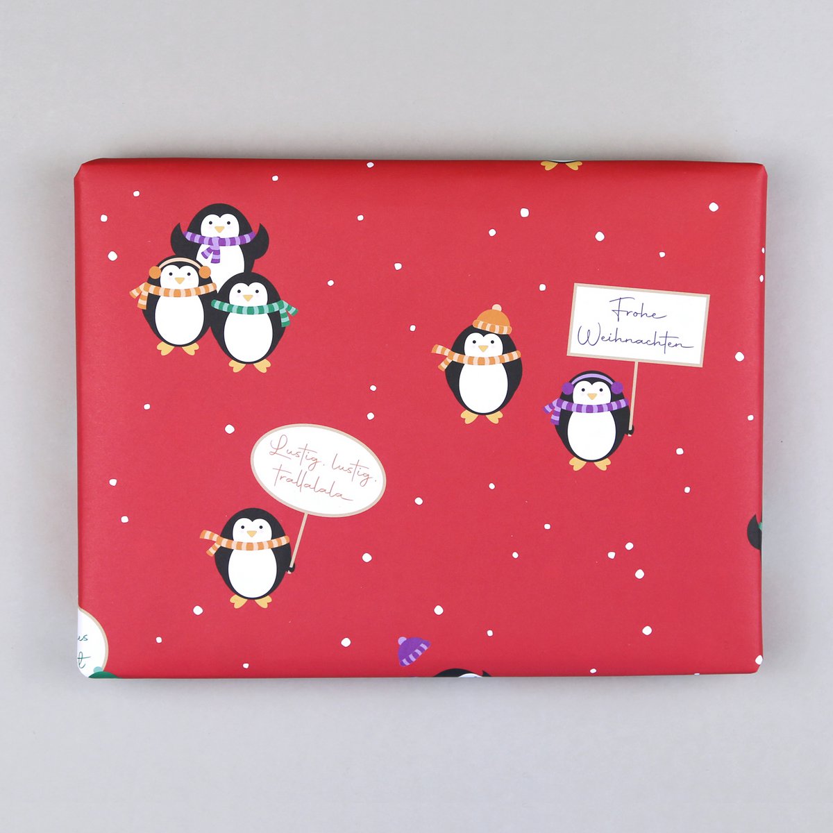 Geschenkpapier Pinguin Peter