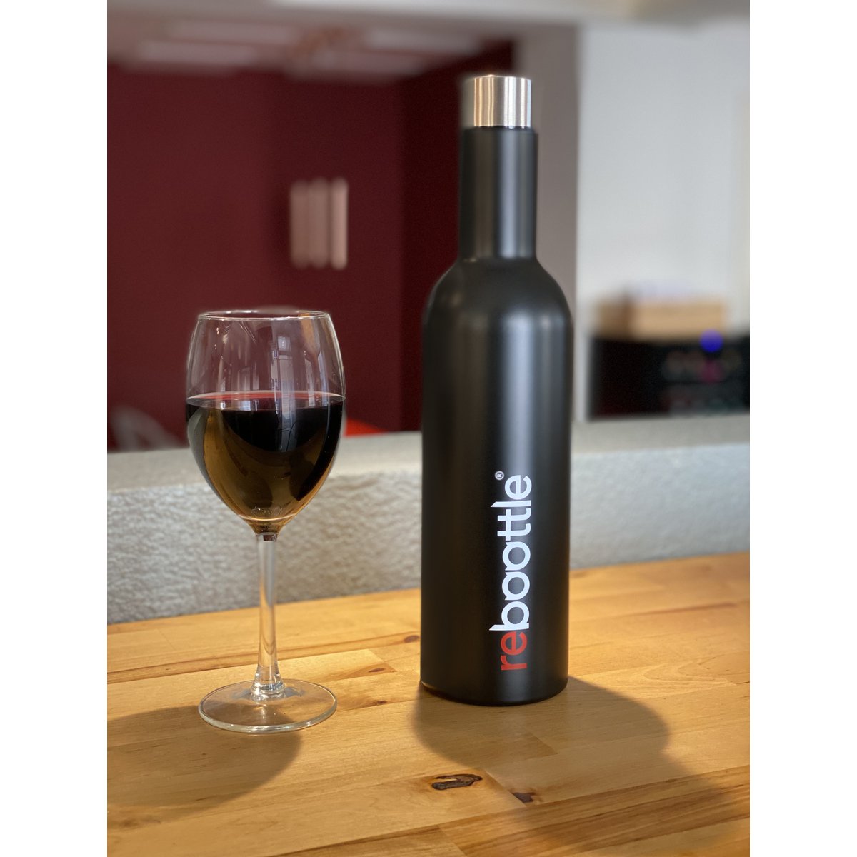 Flasche · 750ml THERMO NEGRO – Nachhaltige Trinkflasche