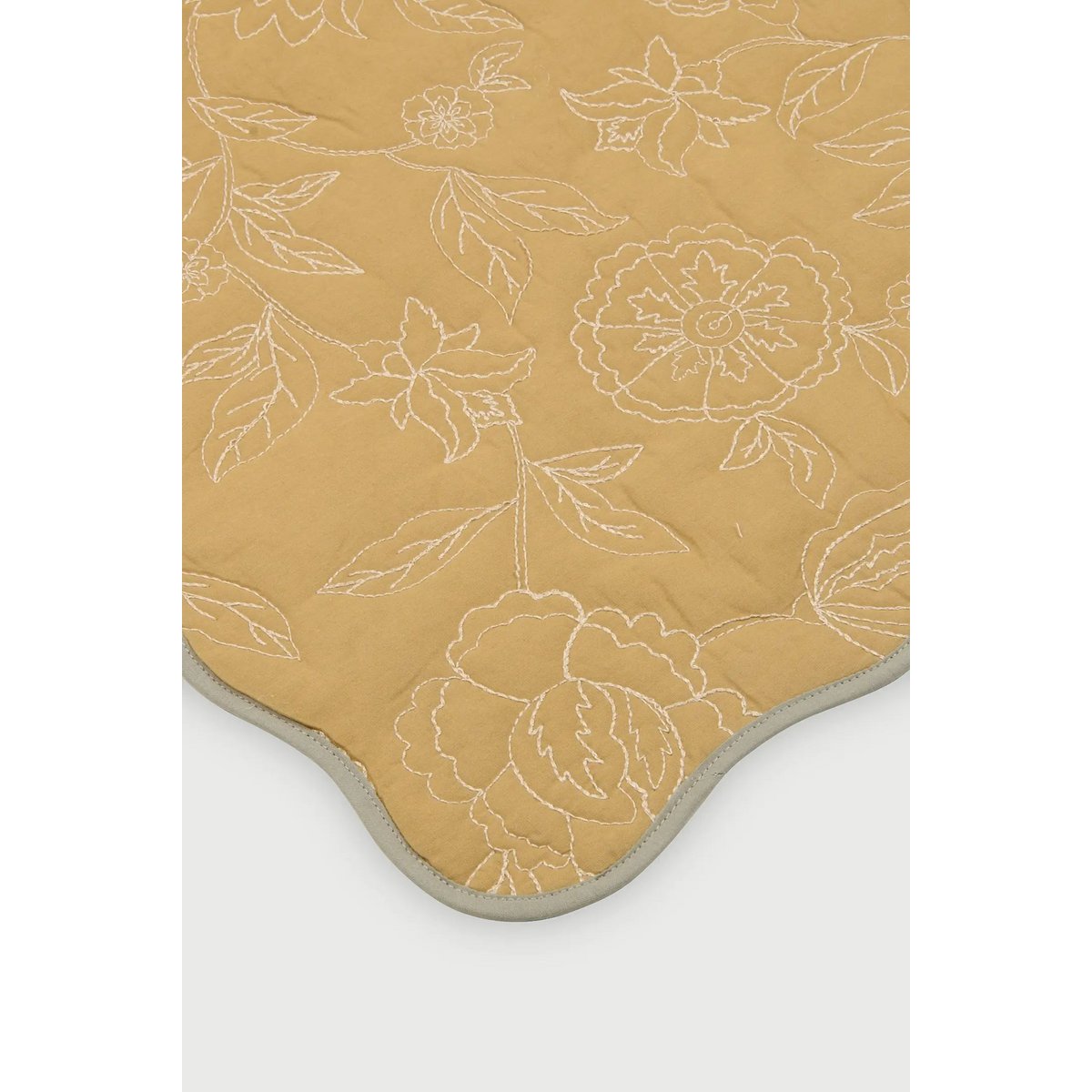Tafelmat | Rosabelle Chintz oker schelpmatten-set van 2 van Sanctuary Living