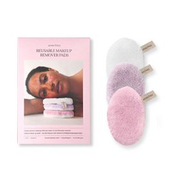 Herbruikbare make-up verwijderingspads - set van 3