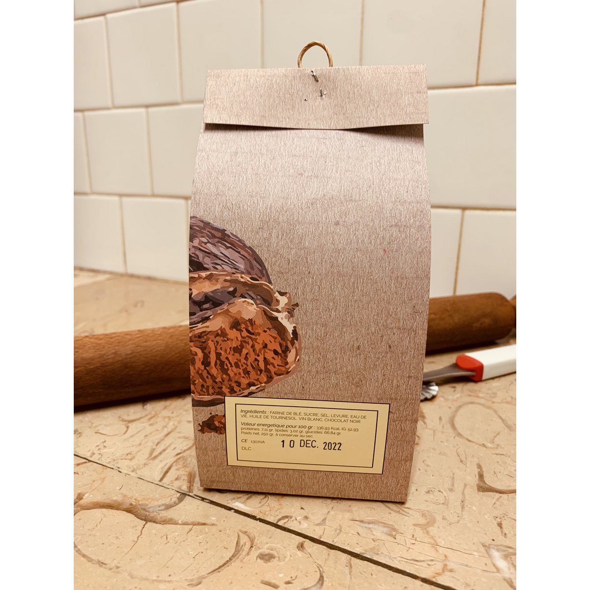 Cuggilelle Saravelli with dark chocolate