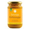Sonntags-Kürbissuppe mit Edelkastanien & Steinpilzen Bio