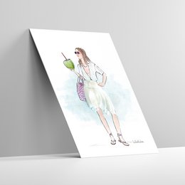 Karte mit Umschlag | Piña Colada
