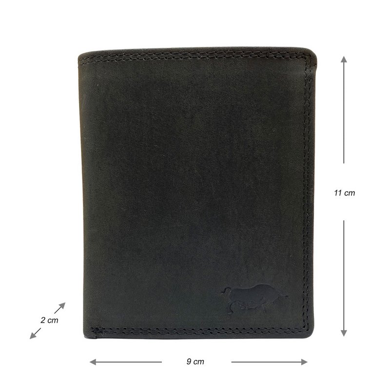 Pung Mænd - Pung Mænd - Arrigo Pung - Billfold model i 3 farver Buffalo Læder
