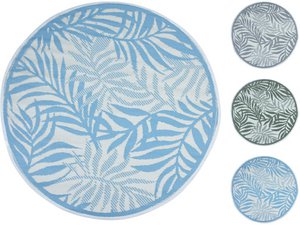 Round camping mat rug