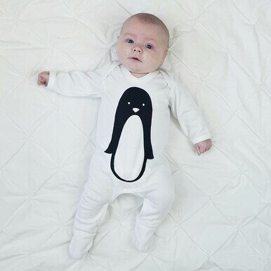 Pinguïn babypakje