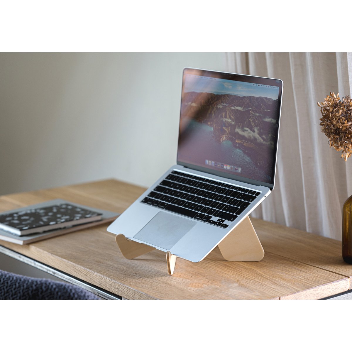 Laptop Stand — Portable and wooden