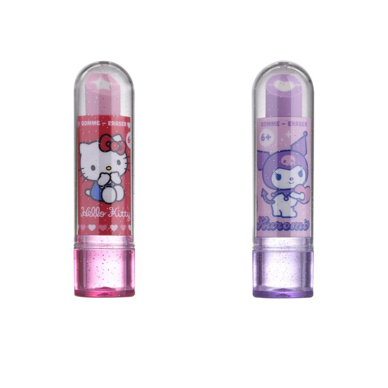 Hello Kitty og Kuromi Lipstick Eraser