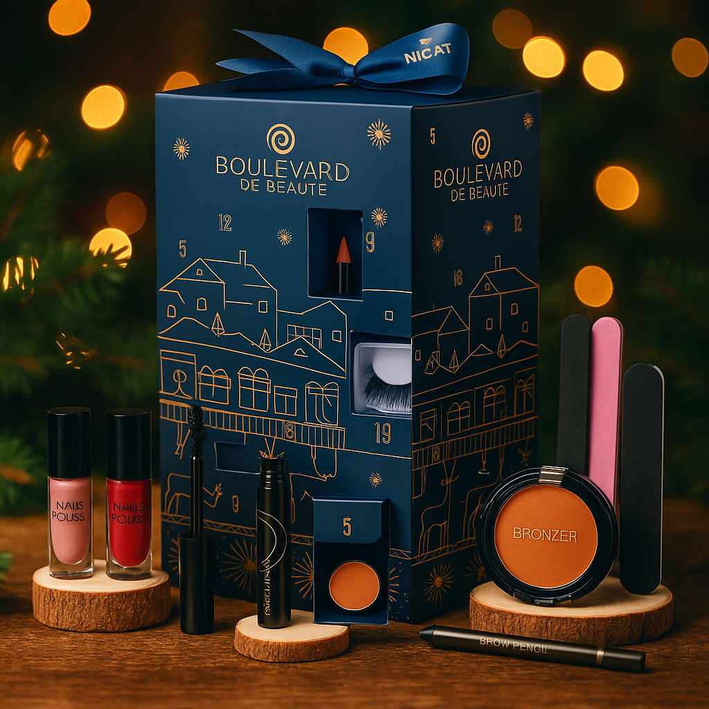 Advent calendar makeup and beauty accessories Starry Night