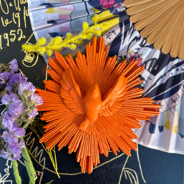 Ex-voto oiseau decoratie muurschildering Envole-Moi - kleuren printemps | et