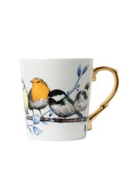 Tazza Uccelli della foresta color oro