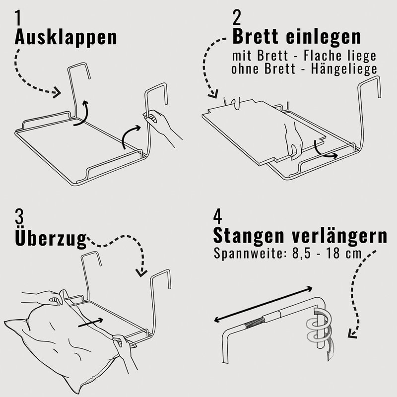 ne & no cozy radiator bed for cats + 5 matatabi sticks