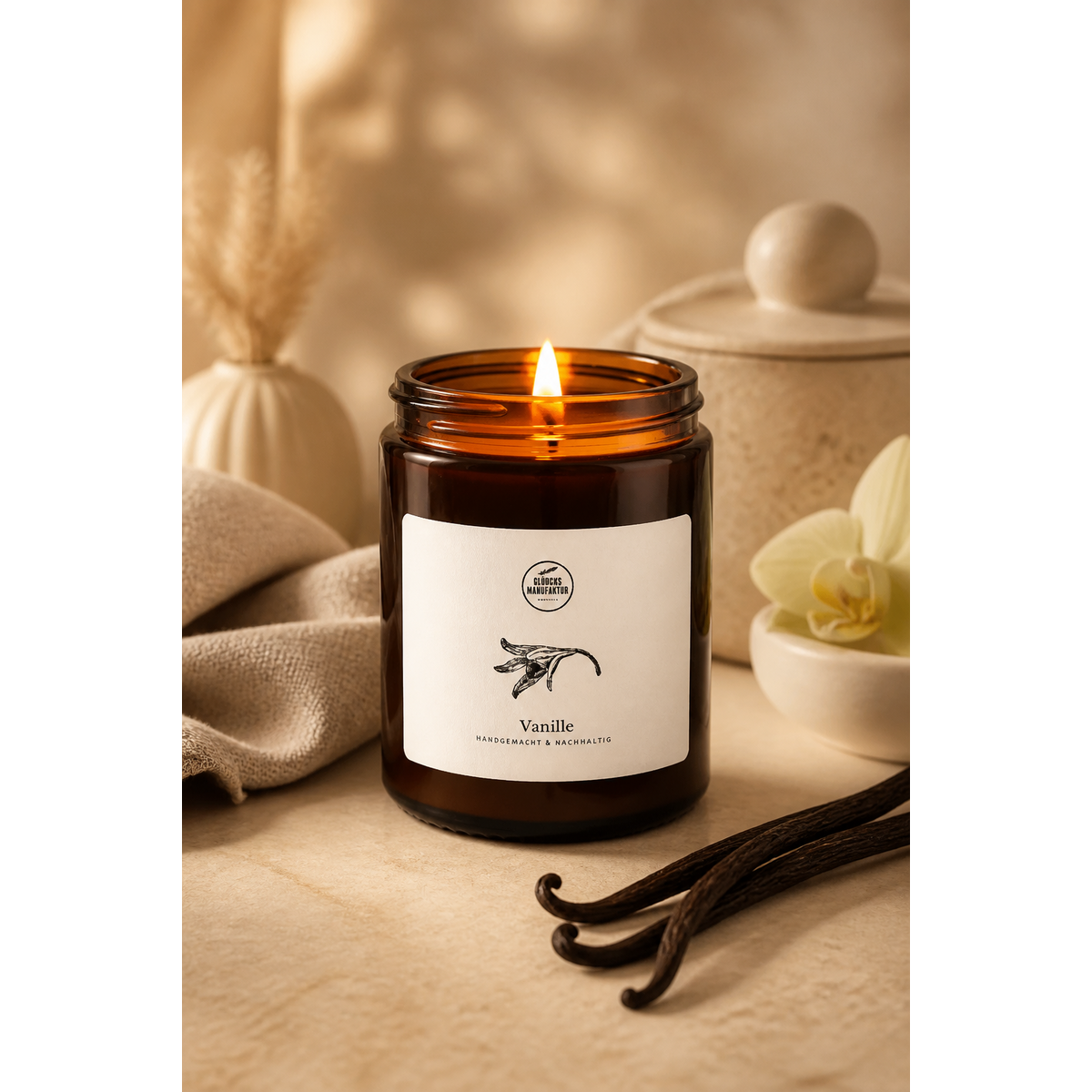 Fragranza Candela "Vanilla" - dolce e gentile