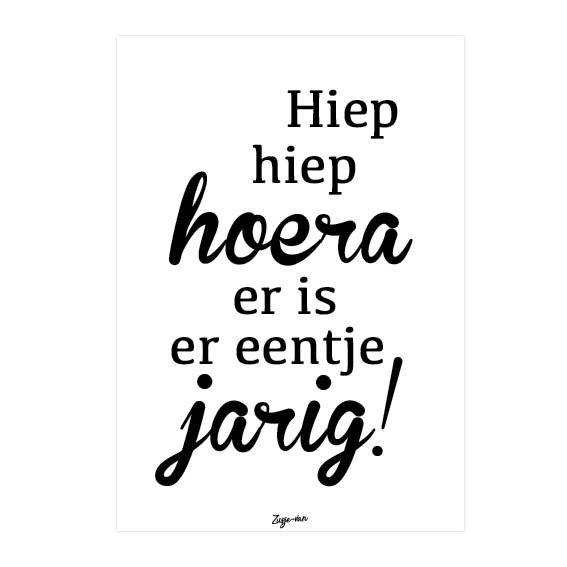 Hiep hiep hoera