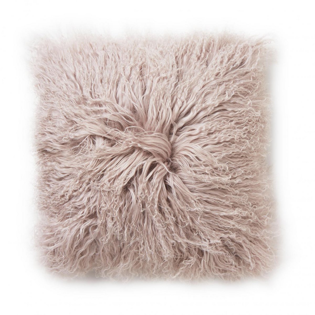 Valentine - Shansi kussenhoes schapenvacht_Pale Pink