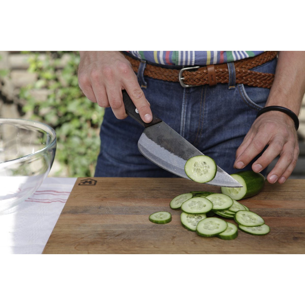 LAME AUTENTICHE VAY Coltello da cucina asiatico, lunghezza lama 12-20 cm