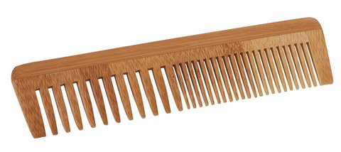 Bamboo hair comb