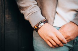 Læderarmbånd 12mm - Med kollektion