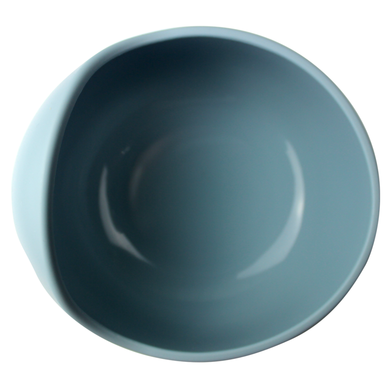 Schüssel rund puderblau