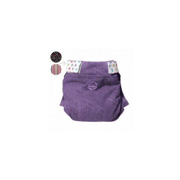 Hybrydowa pieluszka materiałowa Petit Pea *seria specjalna JEAN* (tylko majtki), rozmiar M (5-11 kg)