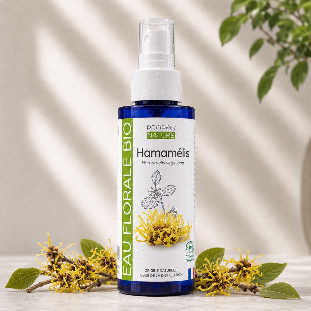 BIOLOGISCHE HAMAMELISHYDROLAAT - BLOEMENWATER - 100ML