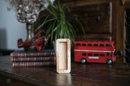 Wooden Piggy Bank Lille, brevpengebank, møntkasse, træboksepenge, sparer pengeboks