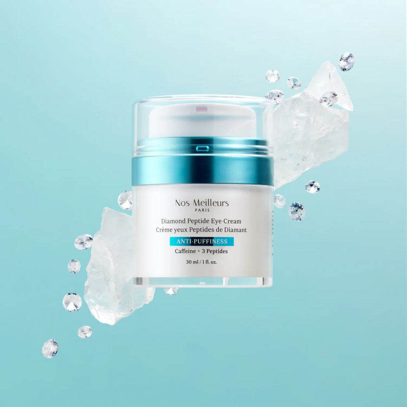 Crème oculaire du peptide diamant