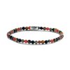 Frank 1967 7FB-0457 natuurstenen armband - stretch - gemengde kleuren