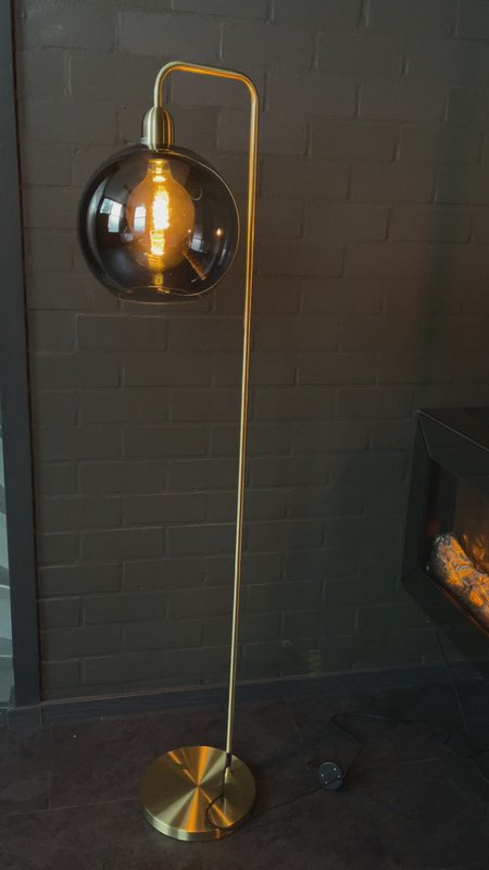 Xandy Lampa podłogowa Złota