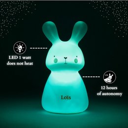 Luce notturna - Rabbit Loïs - a batteria - blu