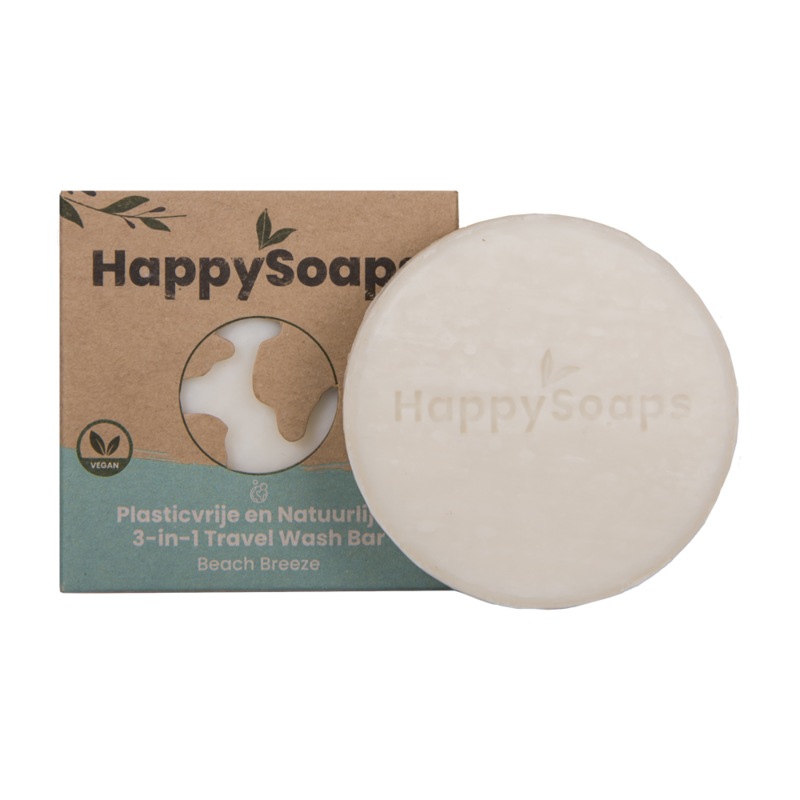 3-in-1 Travel Wash Bar - Beach Breeze