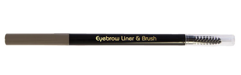 Eyebrow Liner & Brush, Taupe