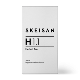 Szklanka do herbaty H 1.1: mieszanka herbat ziołowych o smaku miętowo-eukaliptusowym