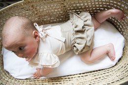 Bloomers Beige Scuro Con Volant