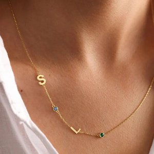 Roestvrij staal 26 Engelse letternaam ketting