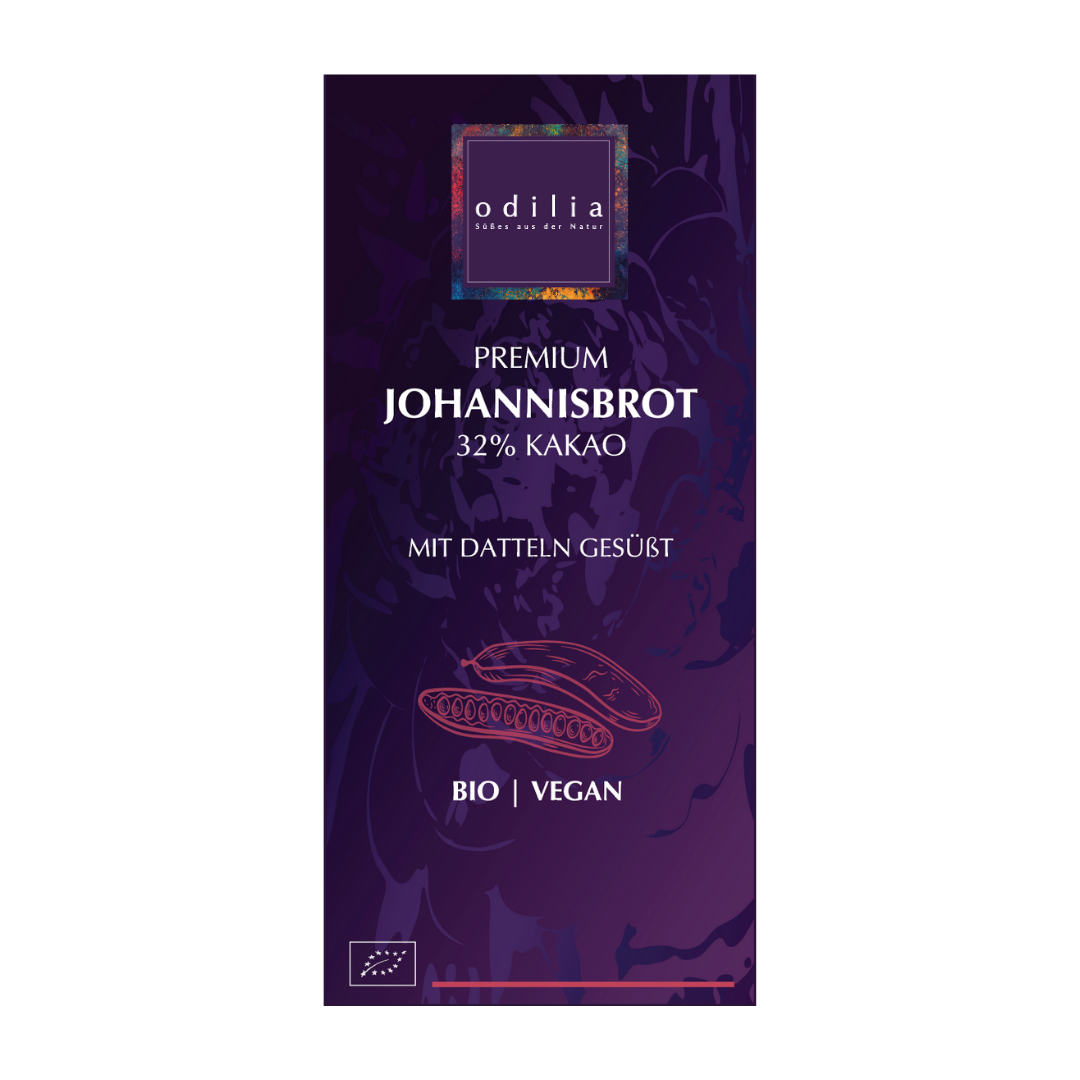 Organic premium carob chocolate