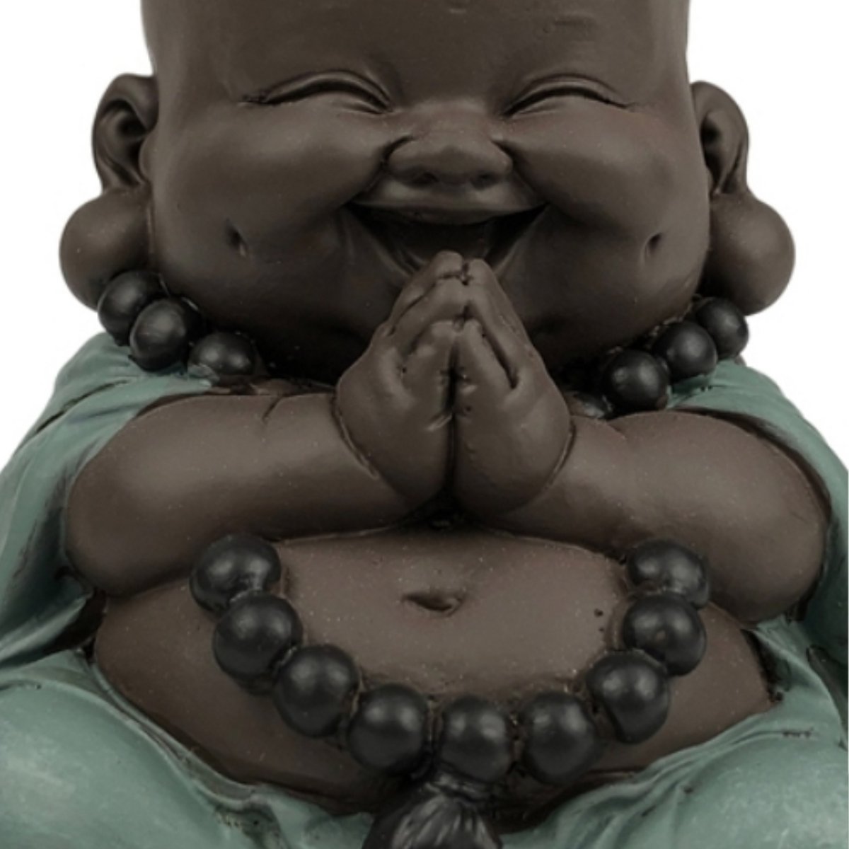 Statue Mini Bouddha Rieur Porte Bonheur – Décoration Zen et Feng Shui – Pour Créer une Ambiance Relaxante et Spirituelle – Idée Cadeau Originale