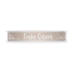 "Happy Easter" printed ribbon