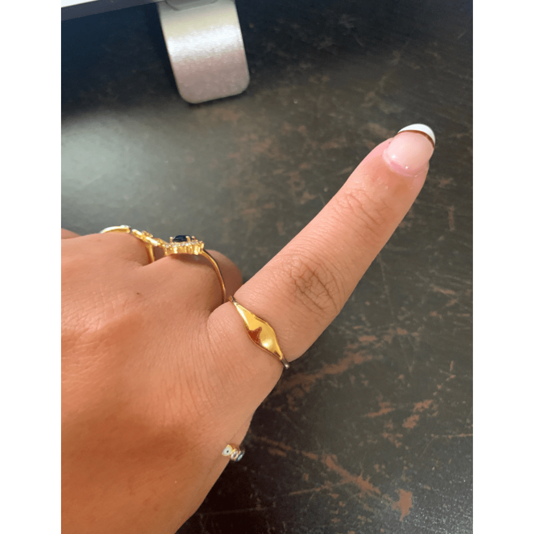 Daizy - Ungleicher Goldring